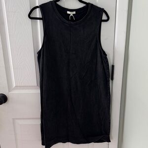 Z Supply Black Sleeveless Tank Dress